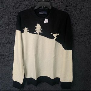 Wool Downhill Skier Sweater